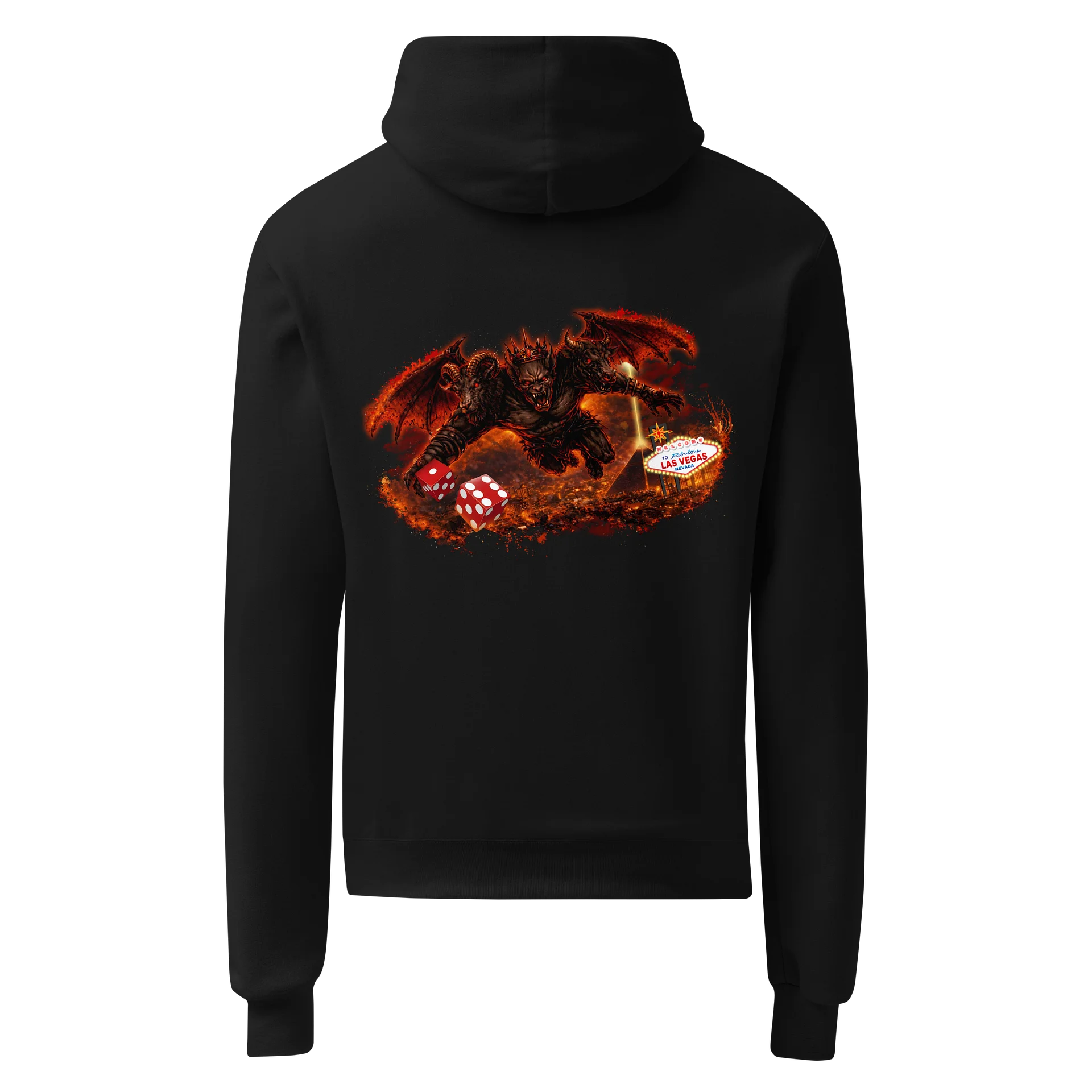 Disadvantage Players Asmodeus Craps Hoodie (Black) product image (1)
