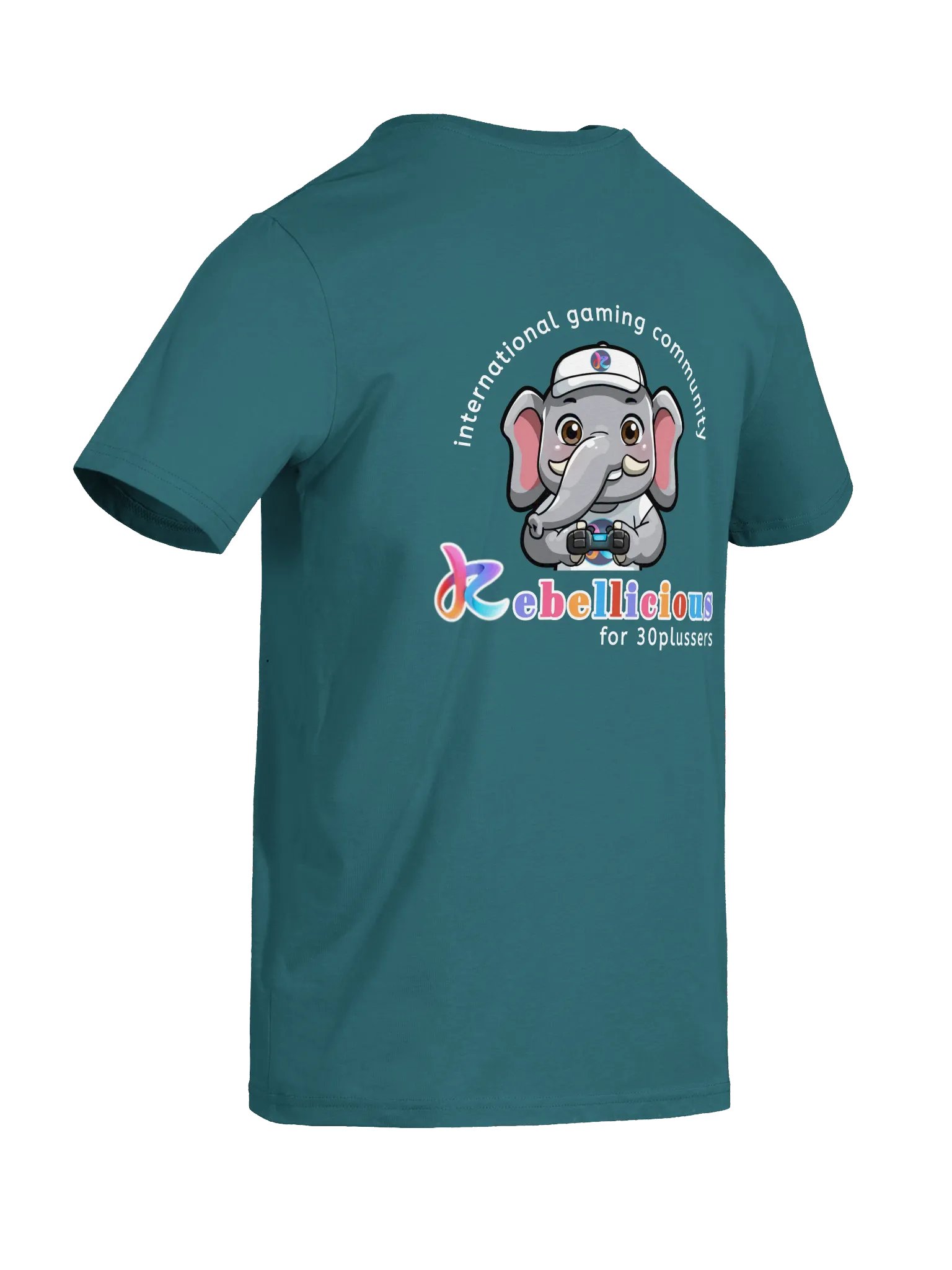 Organic cotton t-shirt Gaming Rebelphant product image (16)