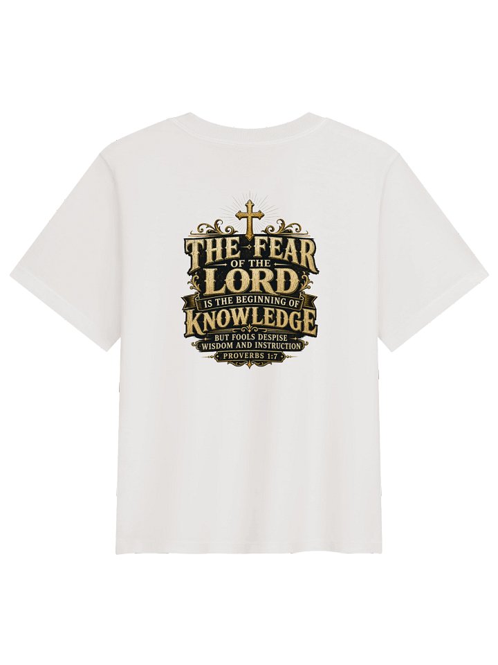 Gold Emblem Cross Tee product image (2)