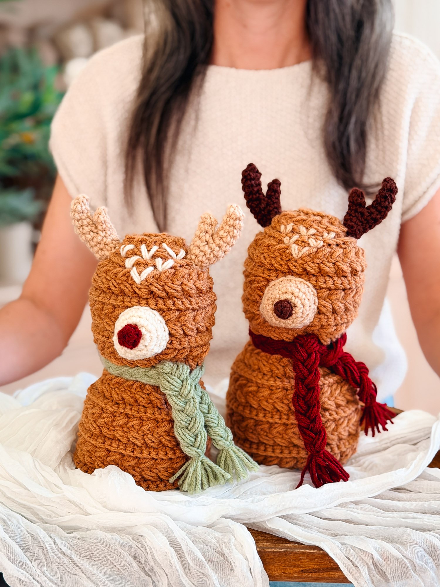 Wheat Stitch™ Reindeer Amigurumi Crochet Pattern product image (3)