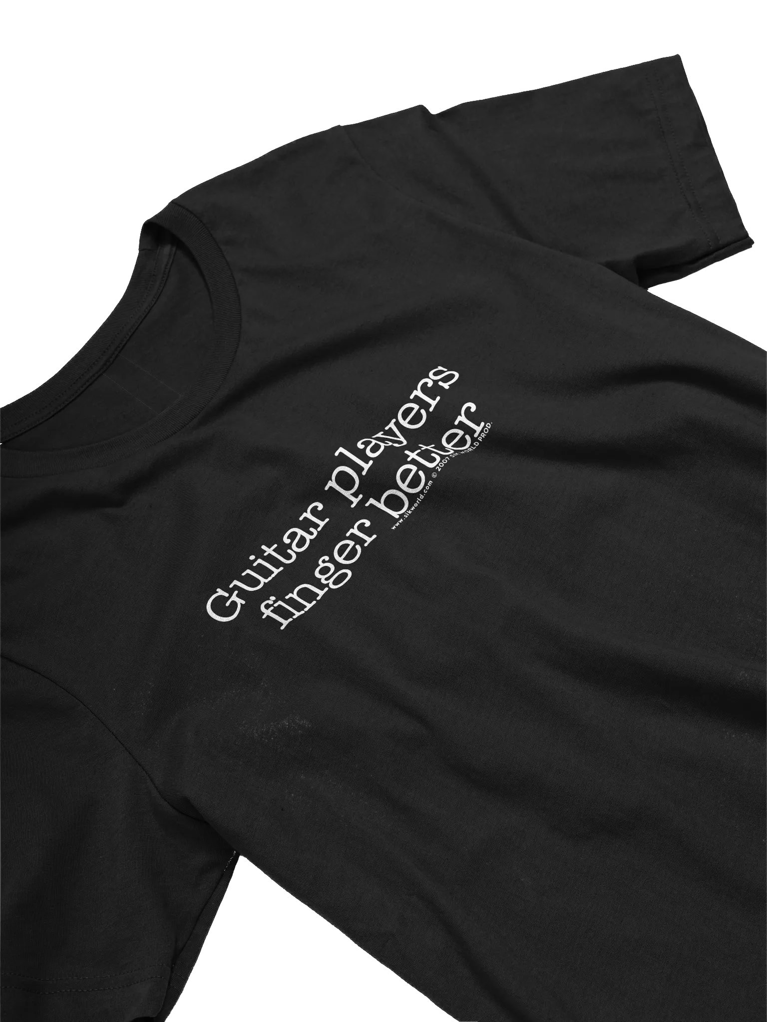 GUITAR PLAYERS FINGER BETTER TEE product image (1)