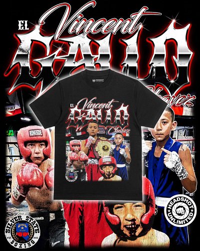 VINCENT… WHERE YOU AT, CHAMP?! 🥊😎 LET’S WORK!

Another custom fight merch concept out the lab. Built to turn the photos, wins...