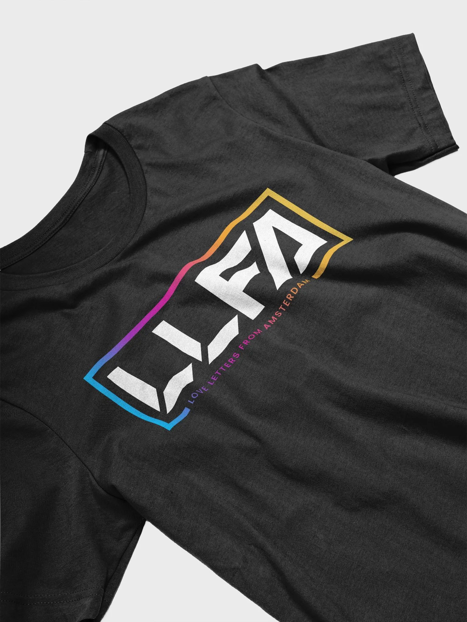 LLFA Logo Supersoft Unisex T-Shirt - Black product image (3)