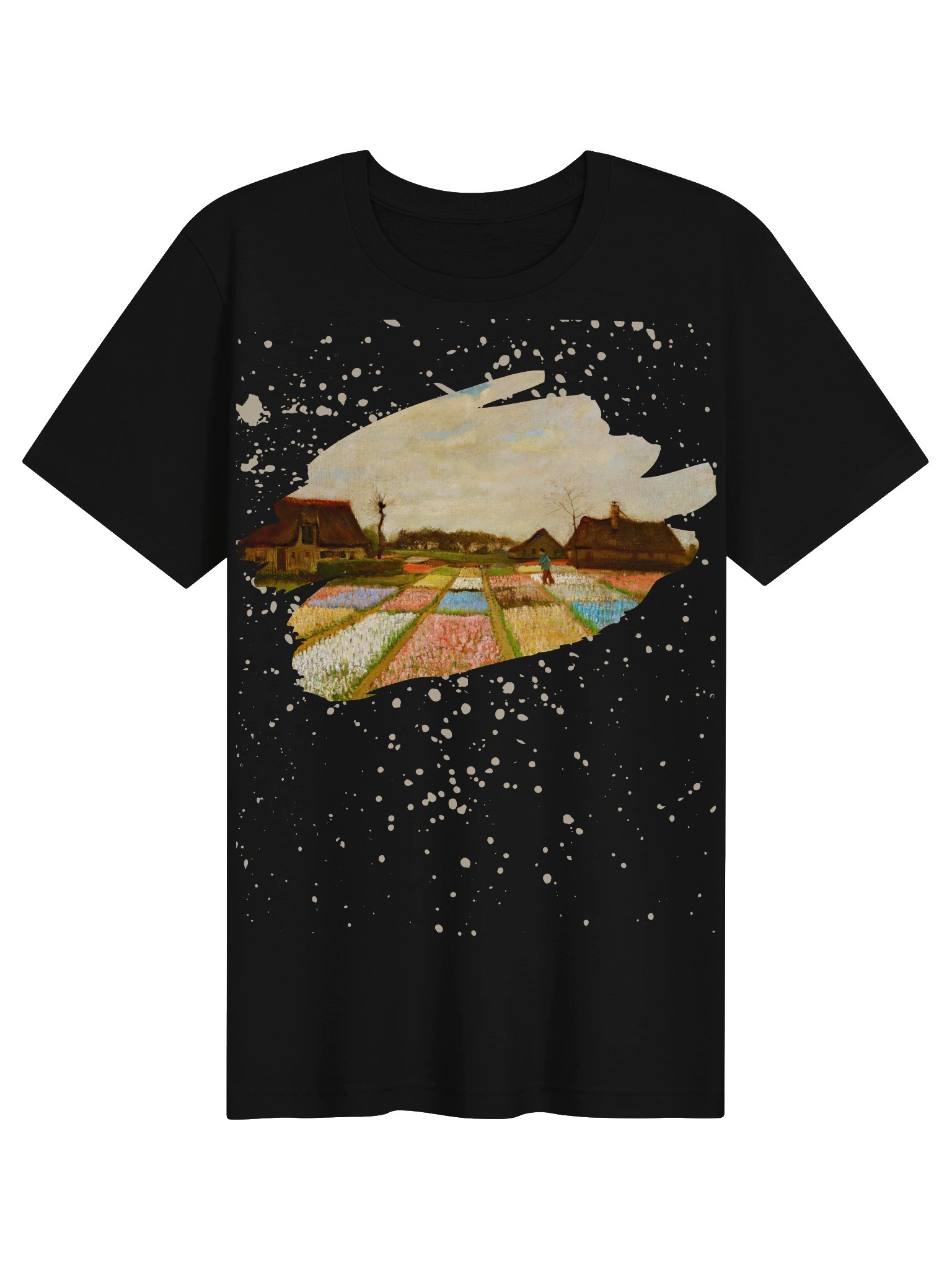 Flower Beds in Holland (Vincent van Gogh) T-Shirt product image (3)