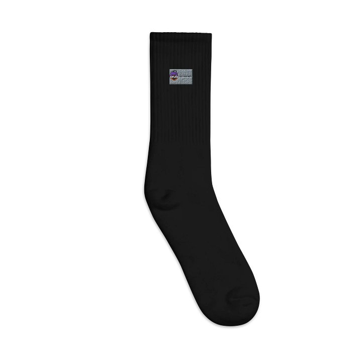 Game On Embroidered Crew Socks product image (2)