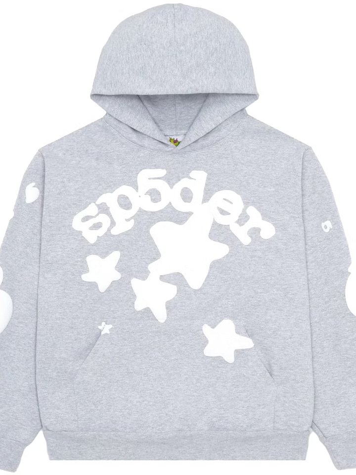 Sp5der Beluga Hoodie Heather Grey product image (1)