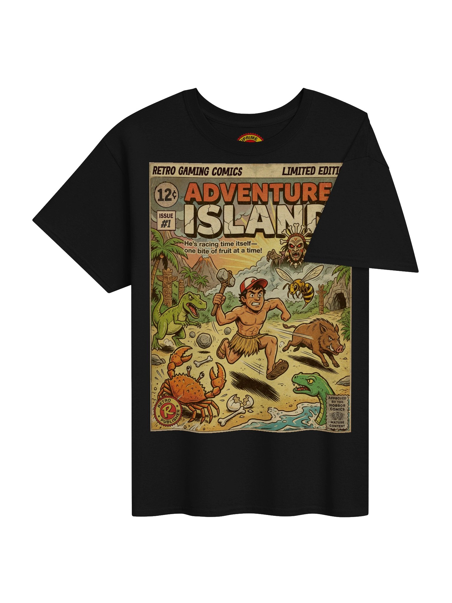 Adventure Island Comic Art T-Shirt product image (4)