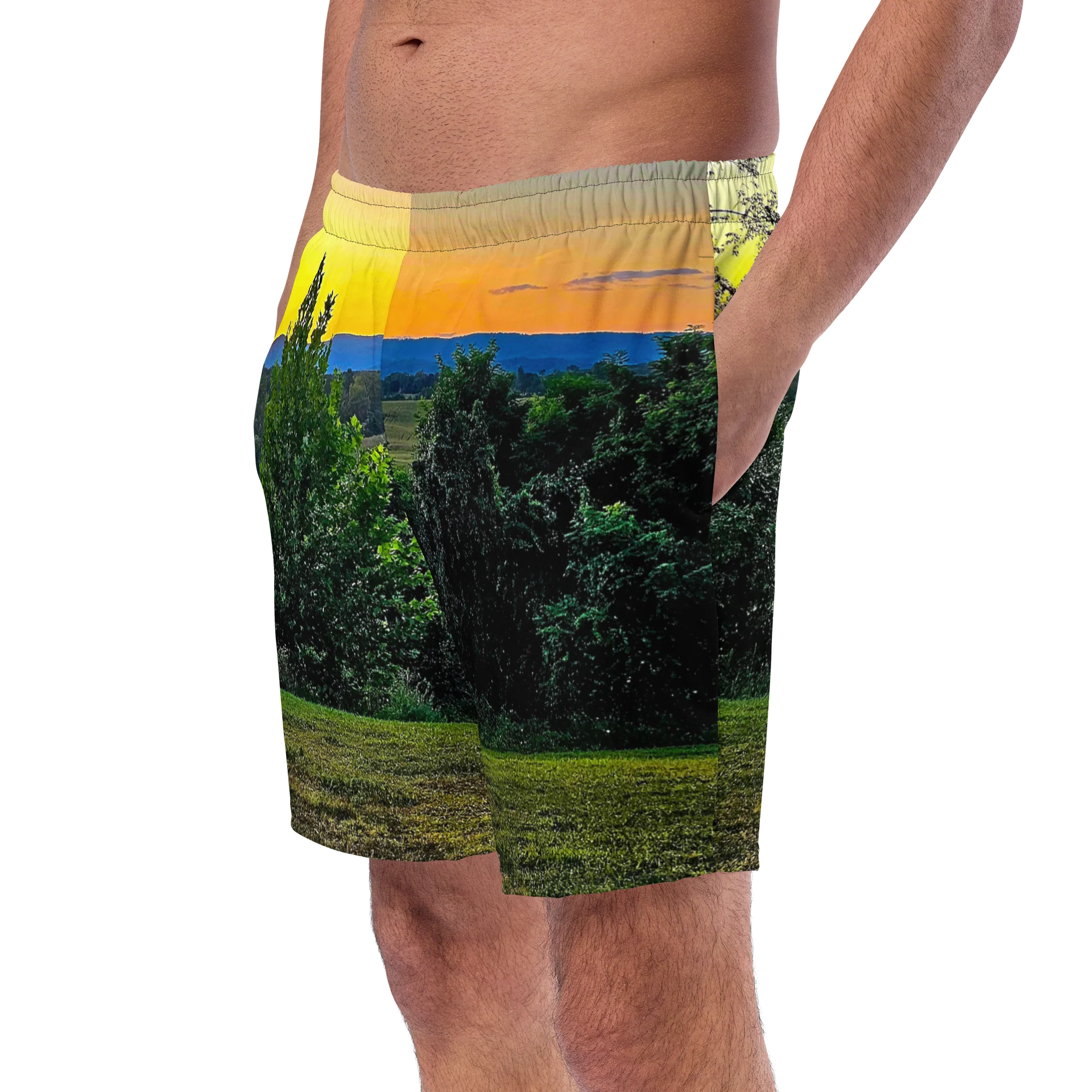 Appalachia Sunset Swim Trunks product image (2)