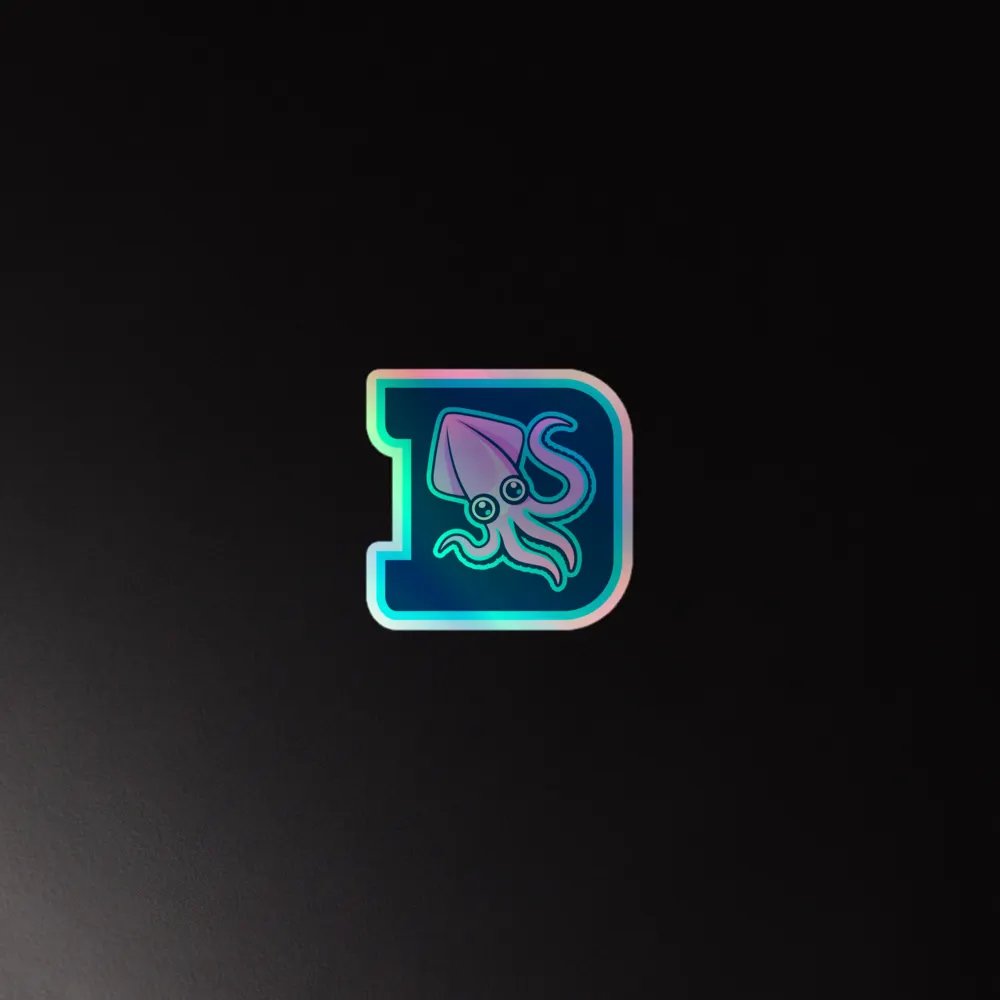 Holographic Sticker 3 - SQUID product image (2)