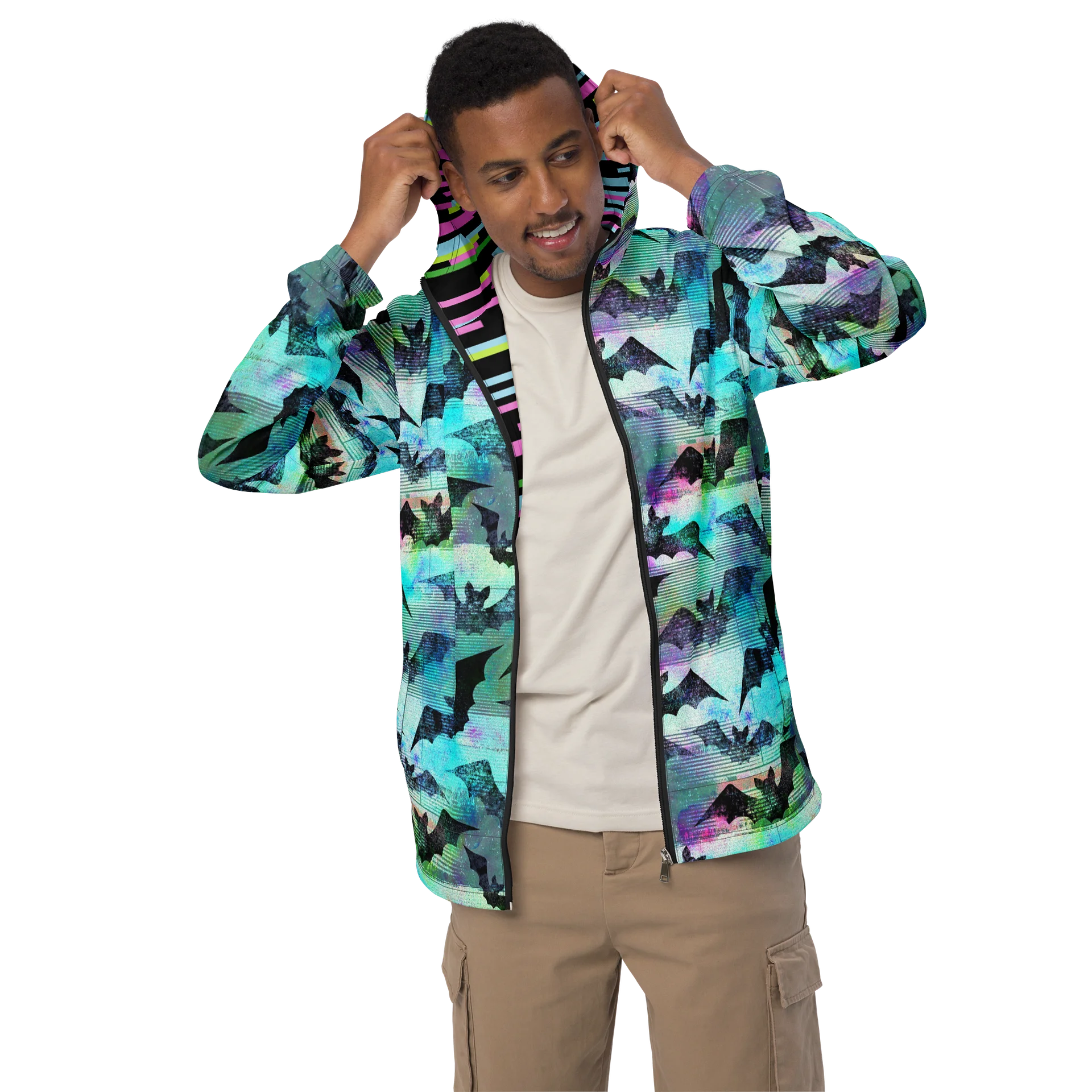 Sea of Bats Windbreaker product image (3)