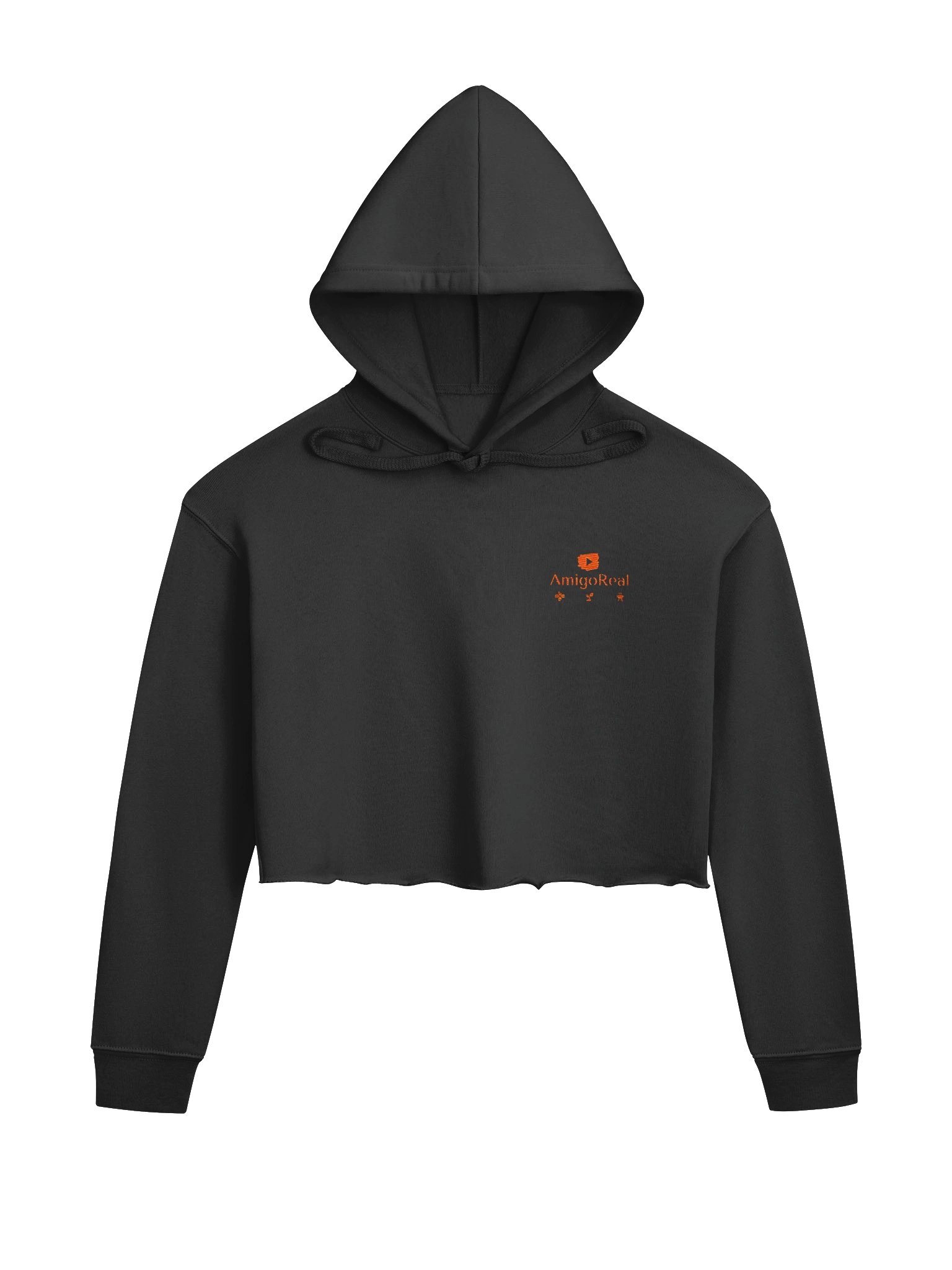 AmigoReal Damen Cropped Hoodie product image (3)