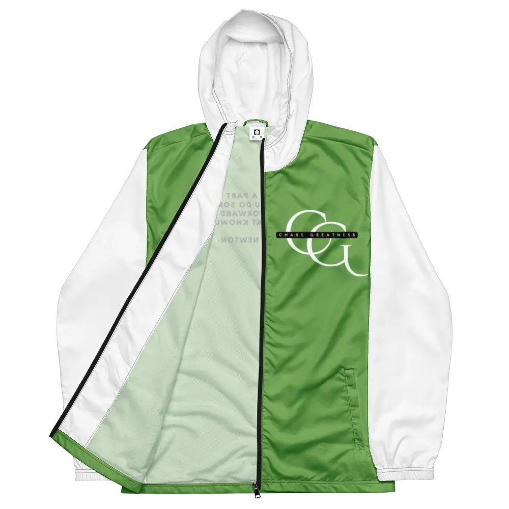 CG Green Windbreaker White Sleeves product image (2)