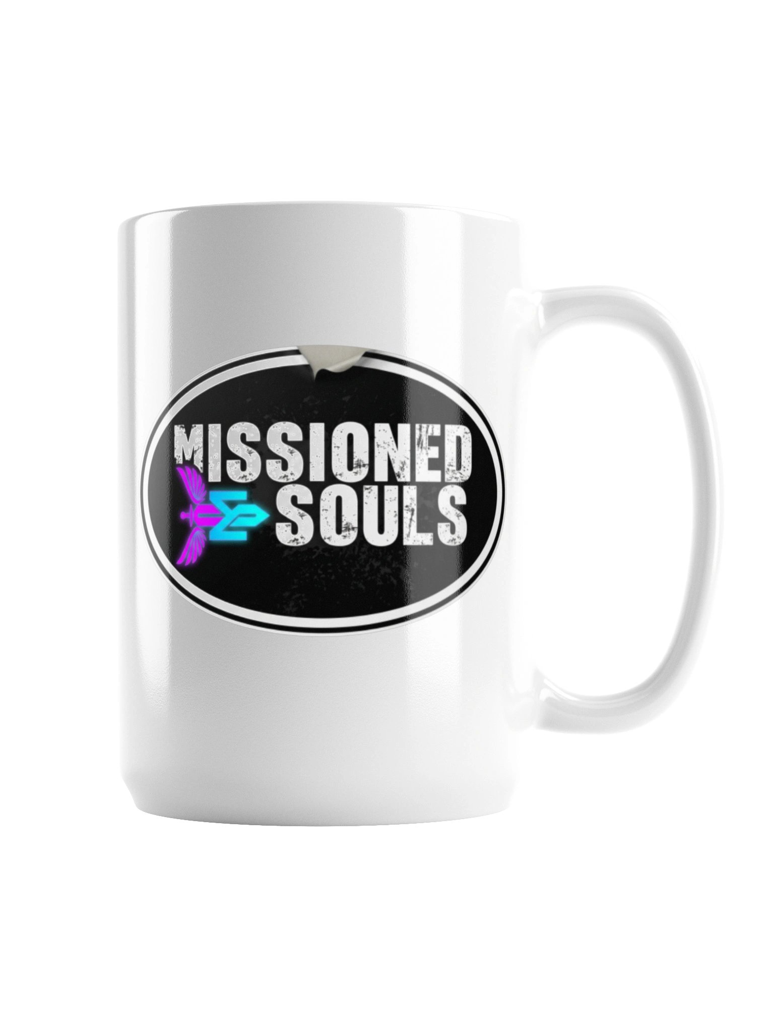 Missioned Souls Neon Oval Mug product image (6)