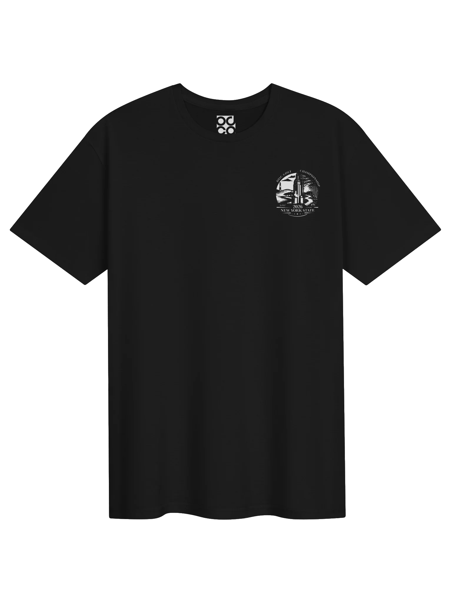 New York State Disc Golf Championship – T-Shirt (Dark) product image (1)