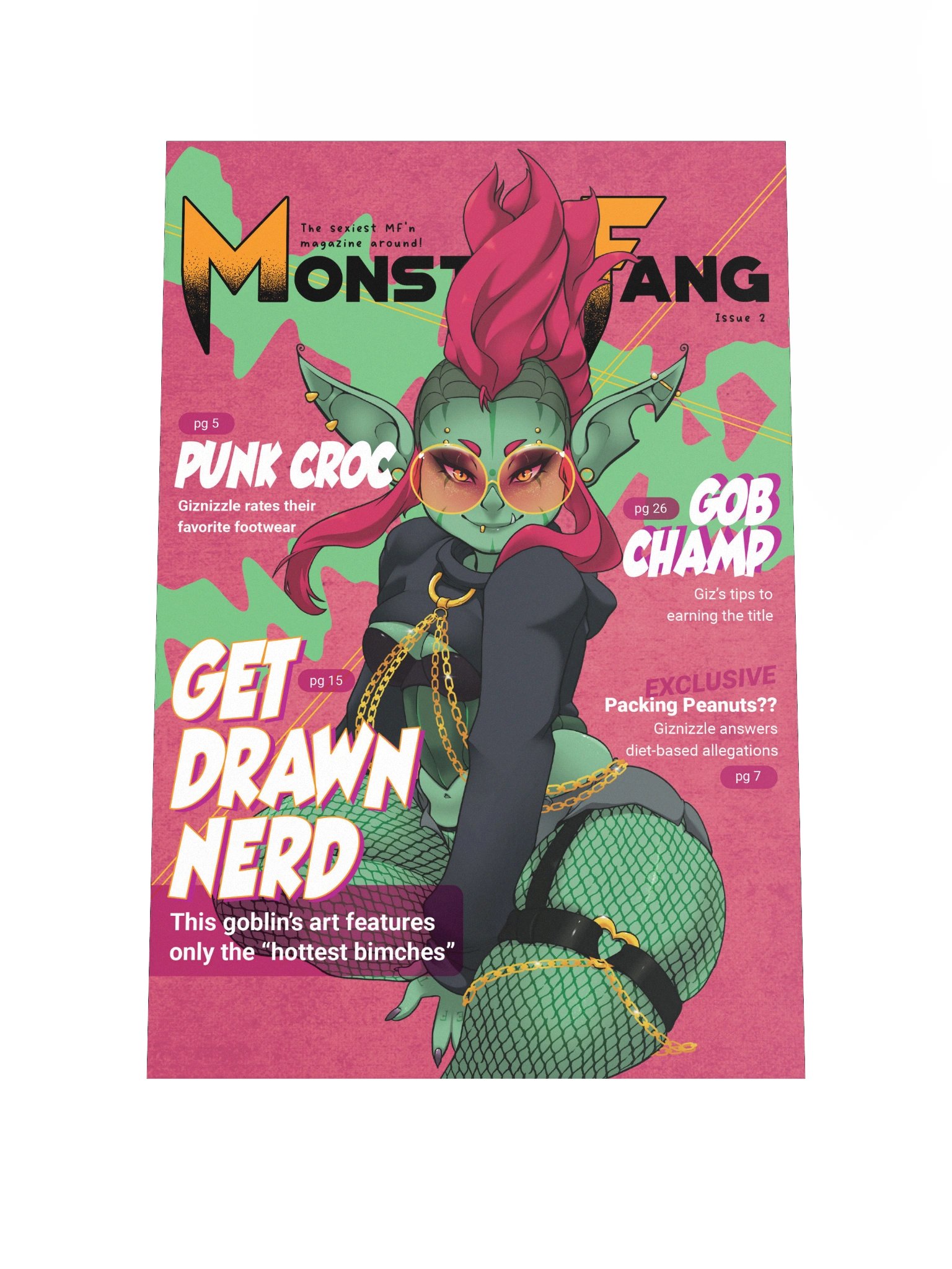 Giz MonsterFang Print product image (1)