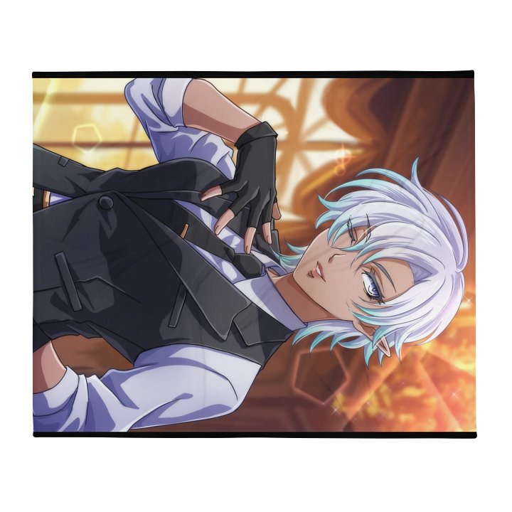 "Twilight Attire: The Butler’s Oath" Printed Throw Blanket product image (2)