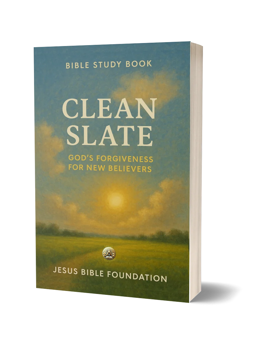 Bible Study Book Clean Slate: God’s Forgiveness for New Believers product image (1)