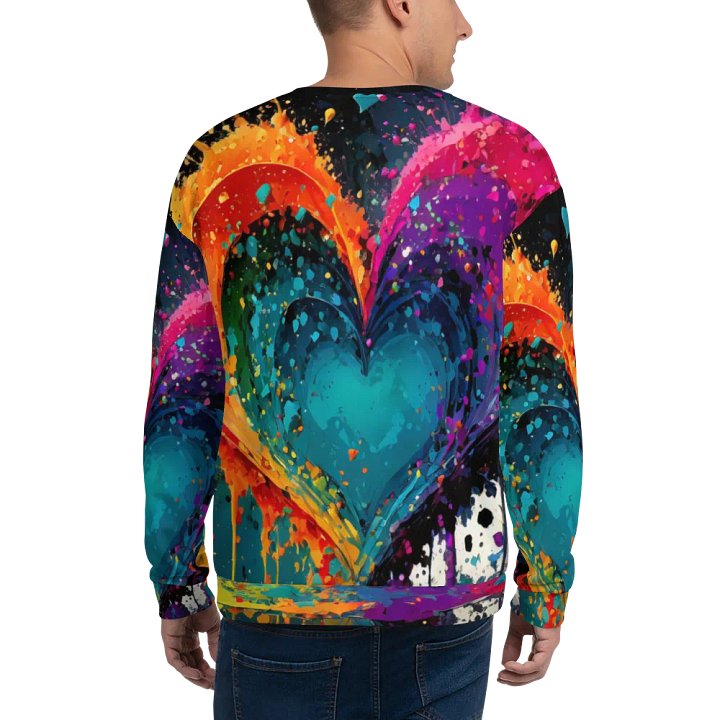 Love Colors the World Unisex Sweatshirt product image (1)