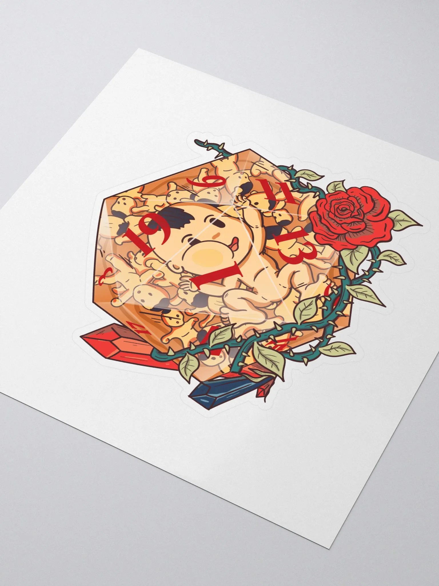 Dice, Dice, Baby Sticker product image (3)