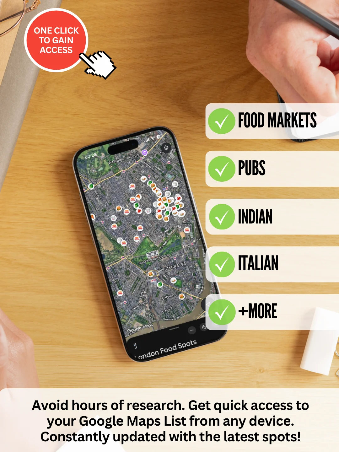 London Cheat Sheet + Free Google Maps List (80+ FOOD SPOTS) product image (4)