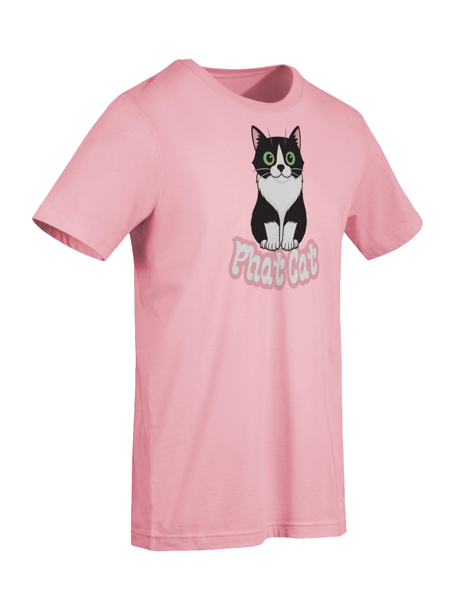 Phat Cat Supersoft Unisex Tee (Pink) product image (10)