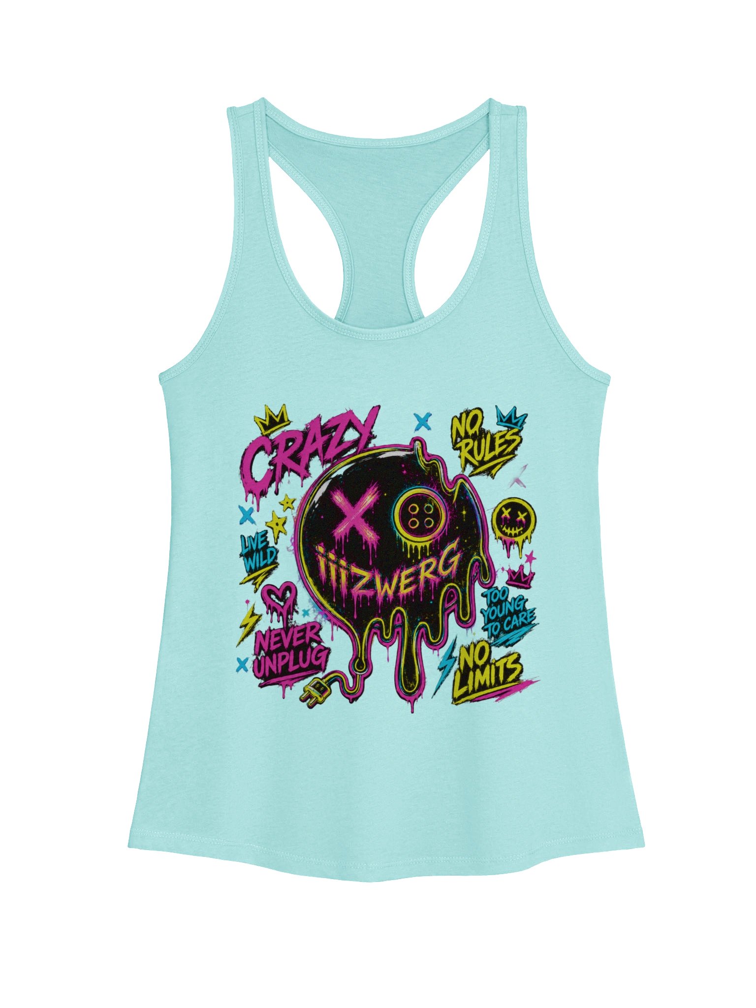 Melted Chaos Tank Top PINK product image (1)