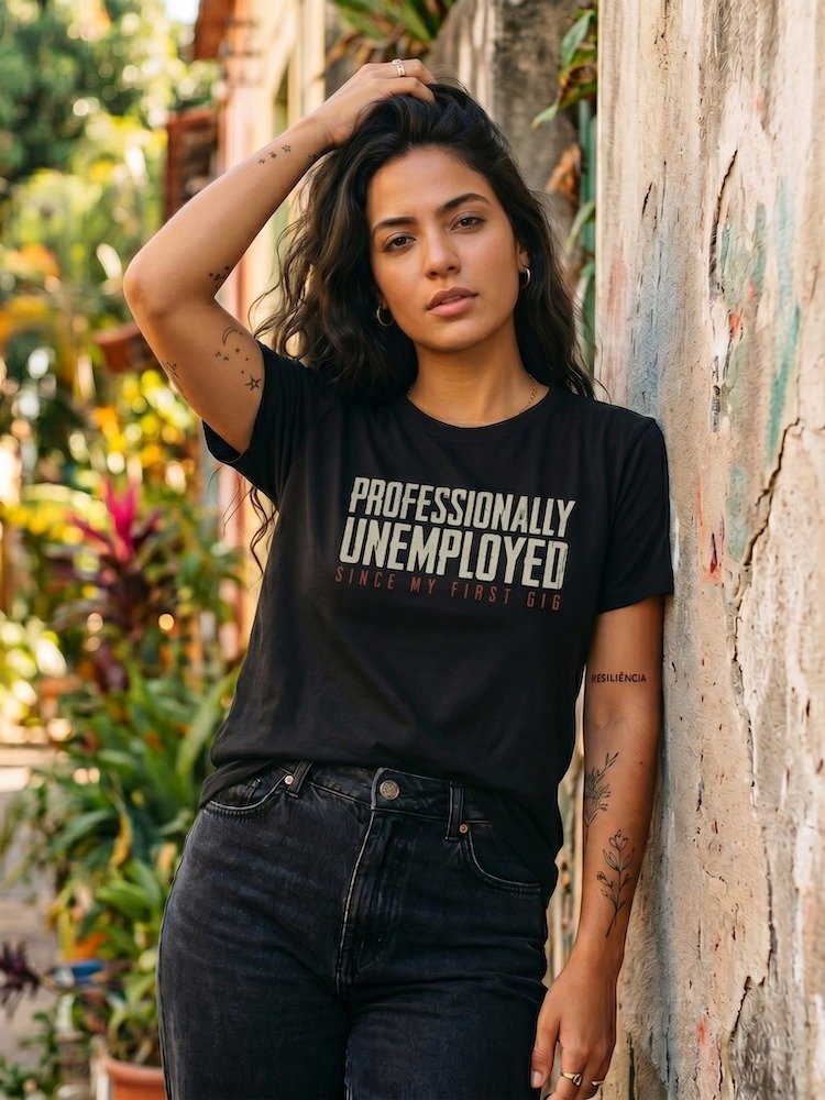 Professionally Unemployed - Guitar T-Shirt product image (2)
