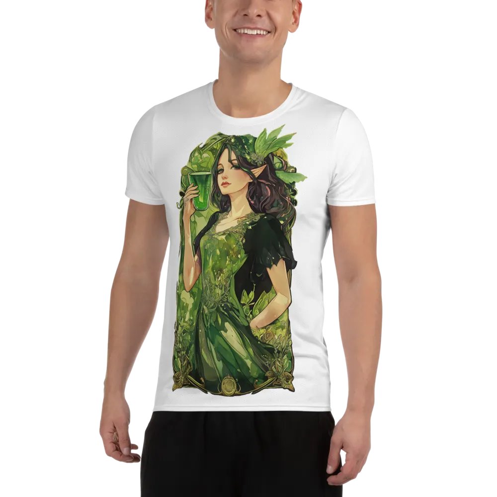 The Green Fairy - Large-print T-shirt product image (3)