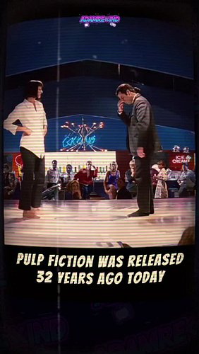 32 years ago today, Pulp Fiction arrived in cinemas. And the soundtrack? Absolutely legendary. 🎬🎶

Here's a little-known deta...