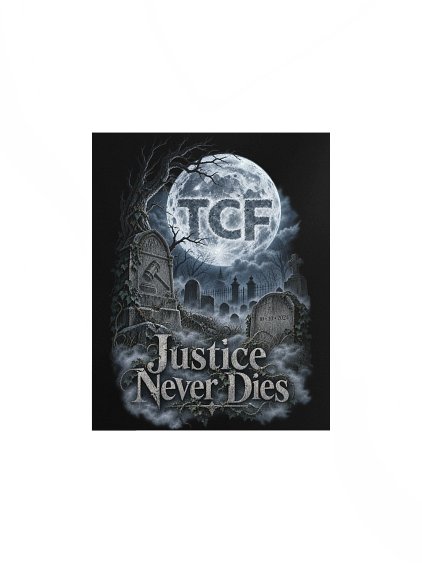 Justice Never Dies TCF Halloween Edition Poster