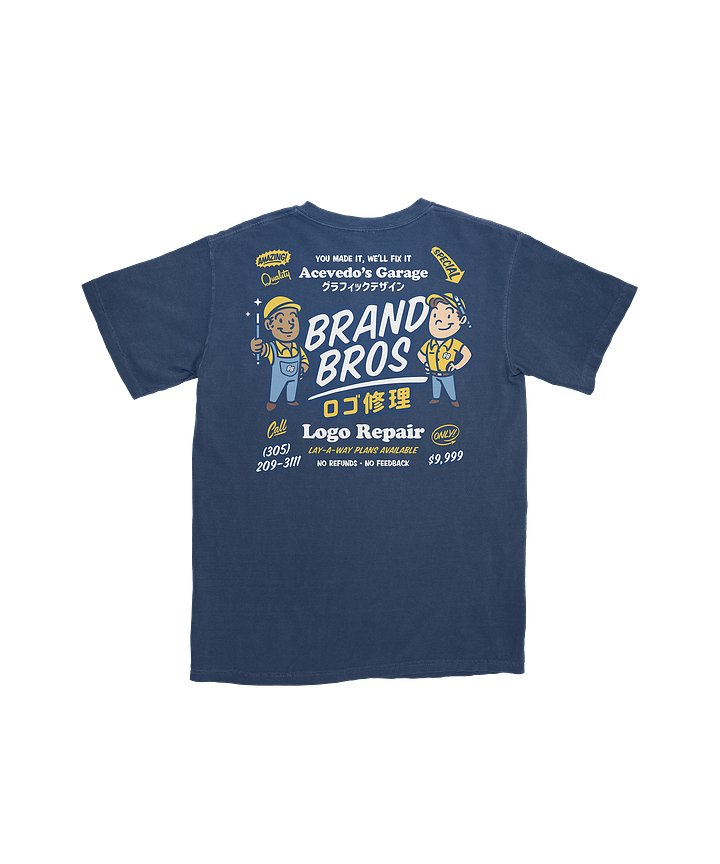 Brand Bros Logo Repair — S/S product image (1)