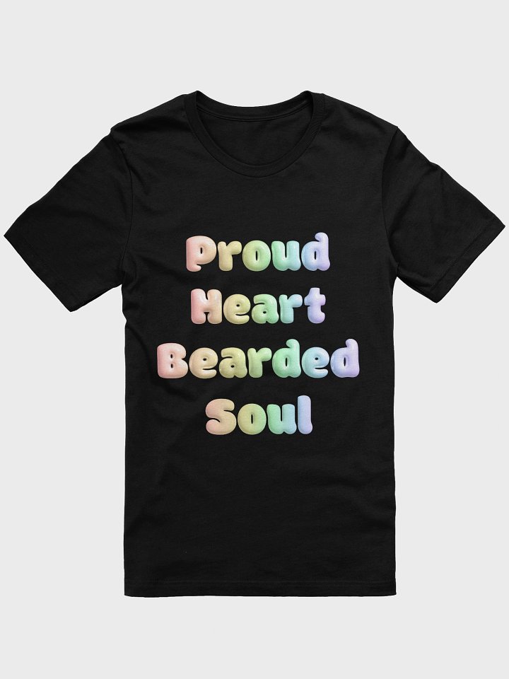 The Beard Zone Bubble Pride Graphic Tee product image (1)