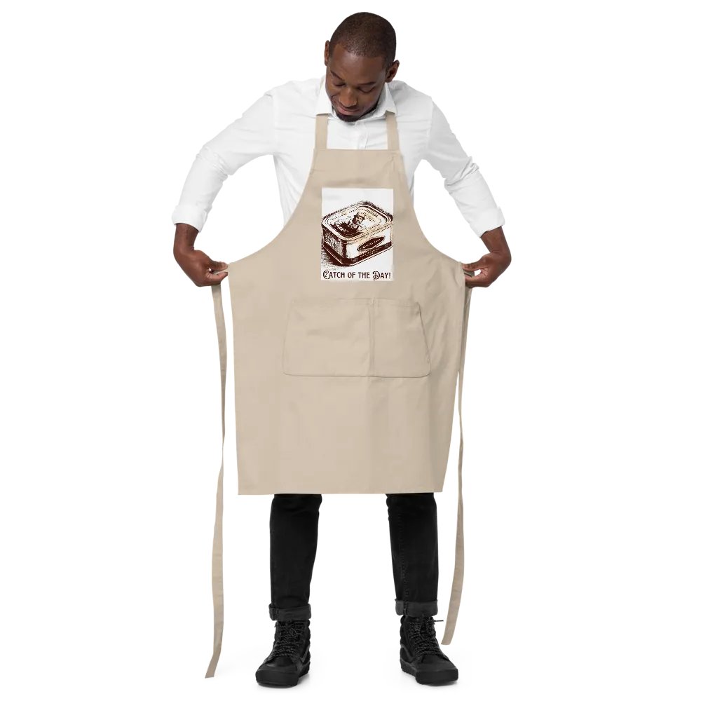 Catch of the Day - Fishing Inspired Design – Organic Cotton Apron product image (10)
