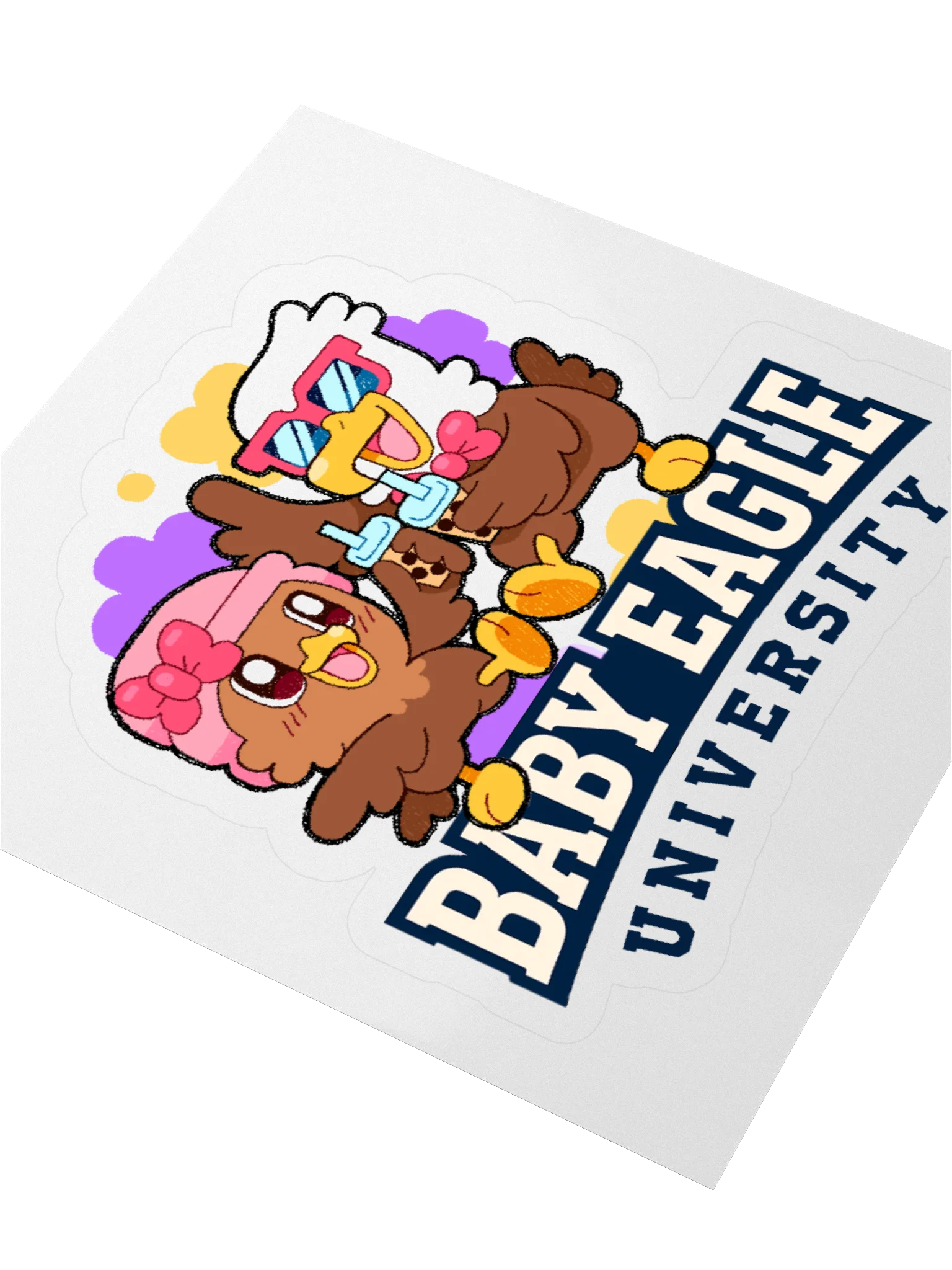 Eagle University Sticker (Single) product image (3)