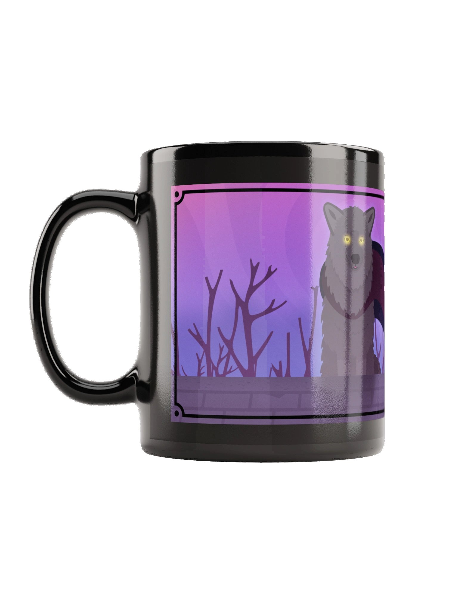 Aura Farming Wolf Mug product image (1)