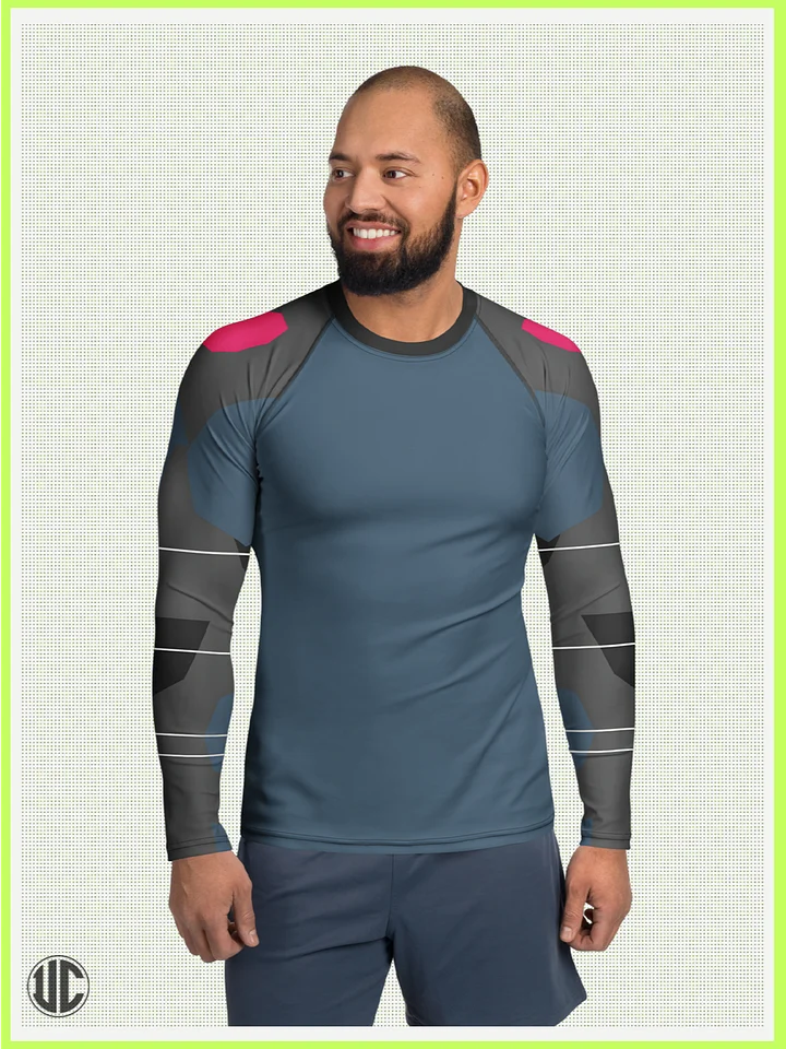 Remy’s Dead Channel – Men’s Rash Guard product image (1)