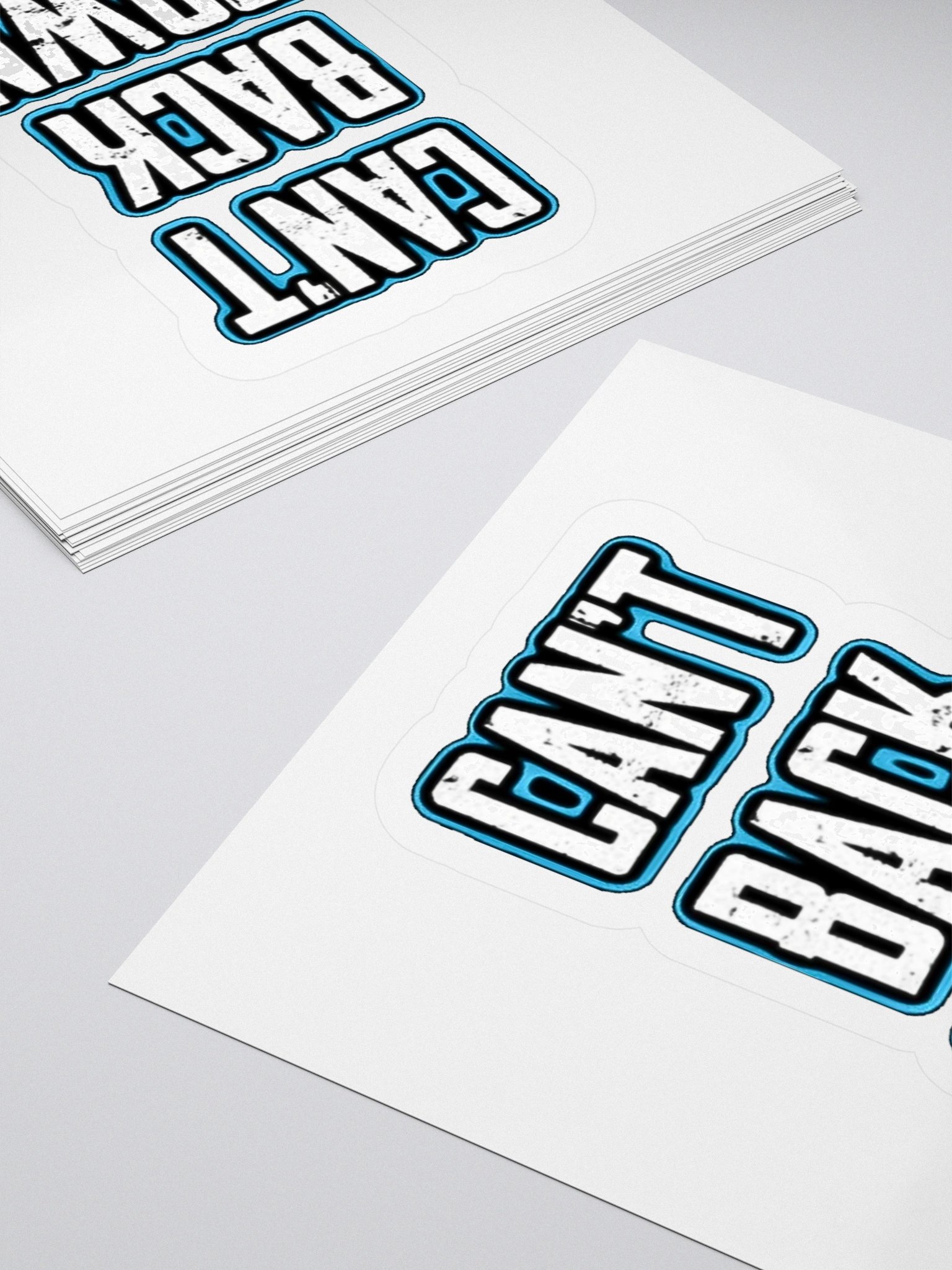 Can't Back Down (TeNN4OUR) Kiss Cut Stickers product image (13)
