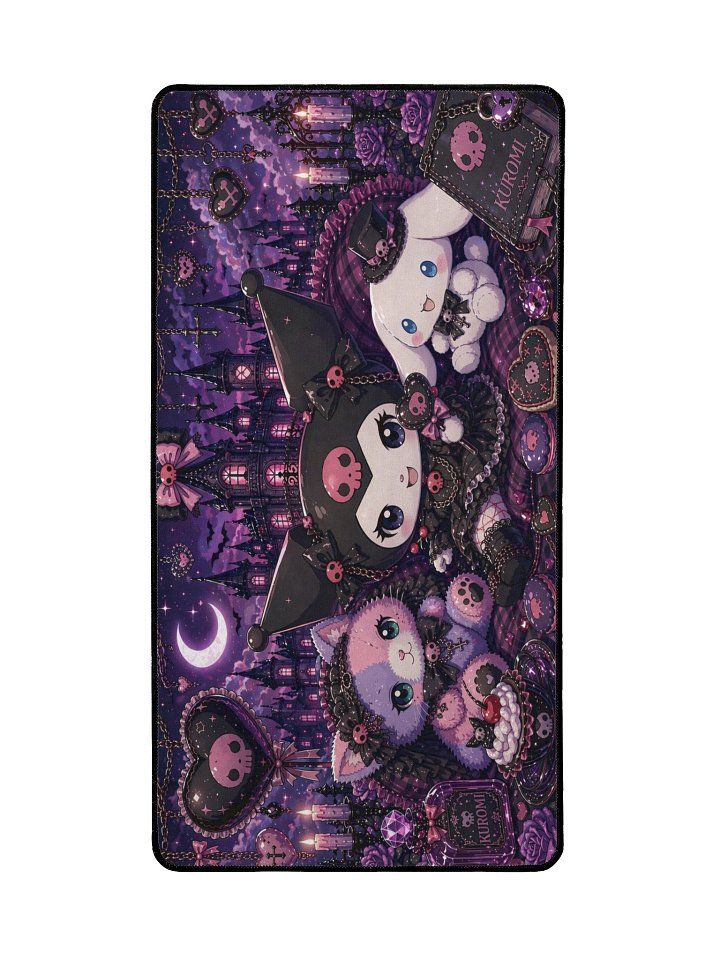 Kuromi Purple Desk Mat product image (2)
