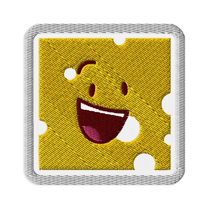 Cheese Slice Embroidered Patch product image (1)
