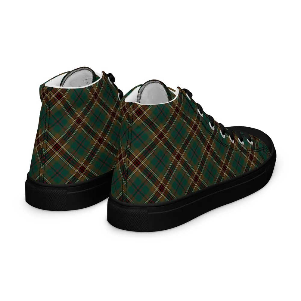 Murphy Tartan Men's High Top Shoes product image (10)