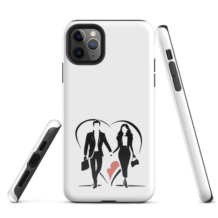 Modern Love Logo Tough Case for Iphone (White) product image (1)