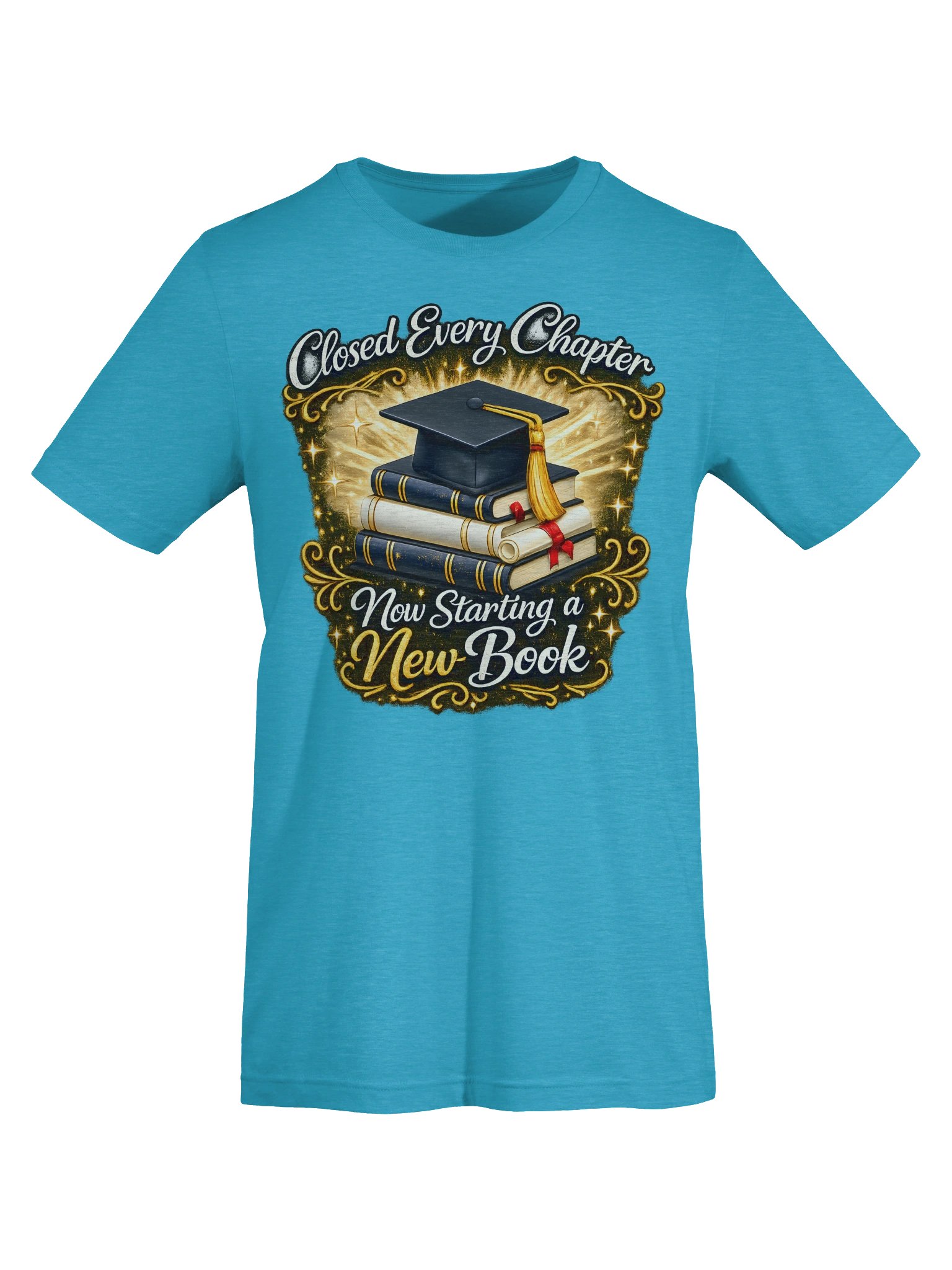 Closed Every Chapter Now Starting a New Book T-Shirt product image (15)