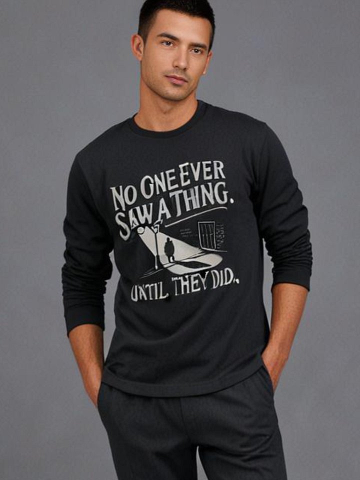 "No One Ever Saw A Thing" Long-Sleeve T-Shirt product image (2)
