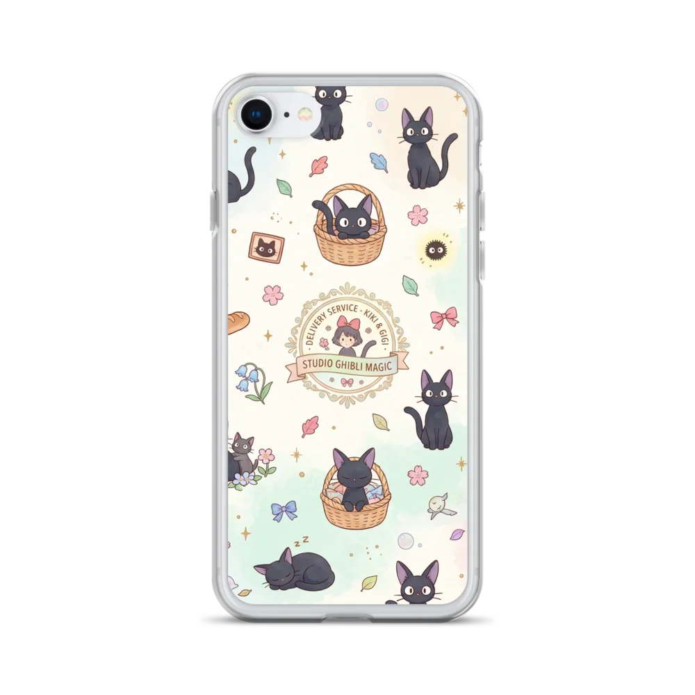 Kiki & Gigi Cat Delivery iPhone Case product image (28)