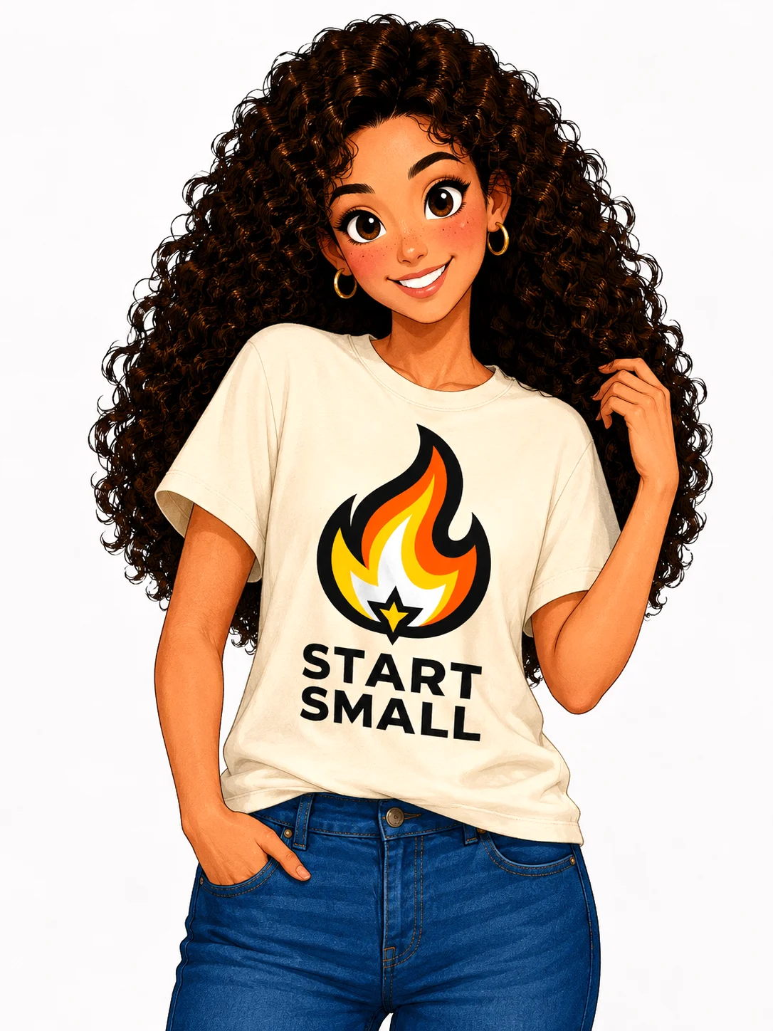 Start Small Unisex TEE product image (2)