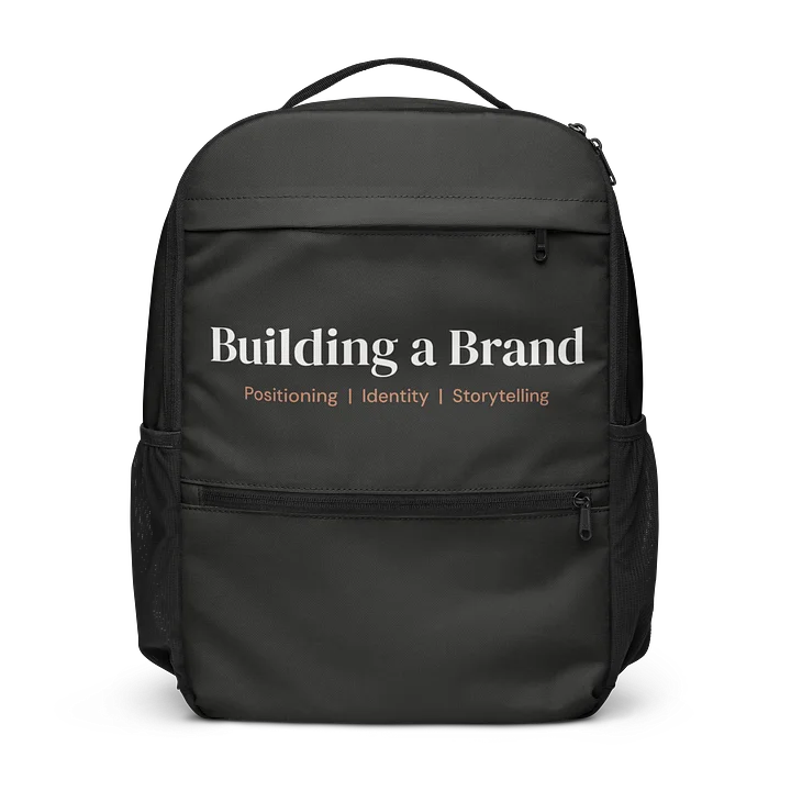 Black utility backpack product image (1)