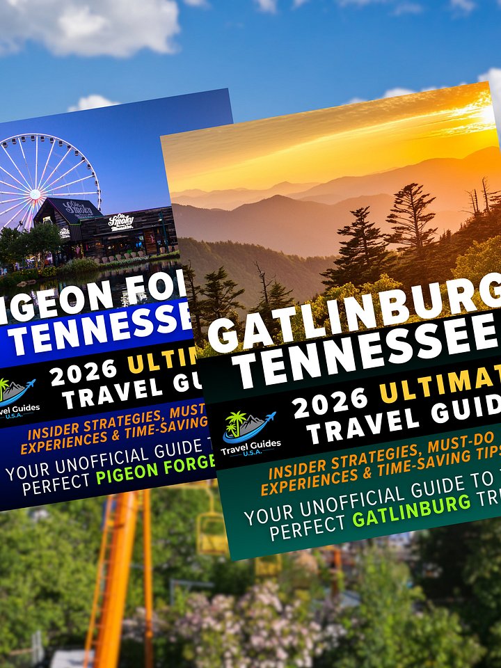 Smoky Mountain Travel Guide Bundle (2026) | Gatlinburg + Pigeon Forge Printable Digital PDFs, Instant Download product image (1)