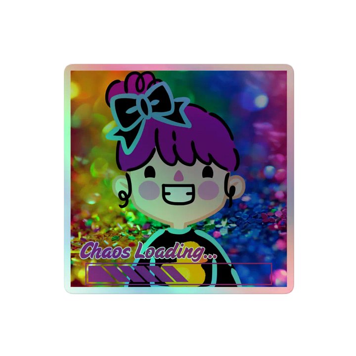 MrsR3v Holographic Sticker product image (2)