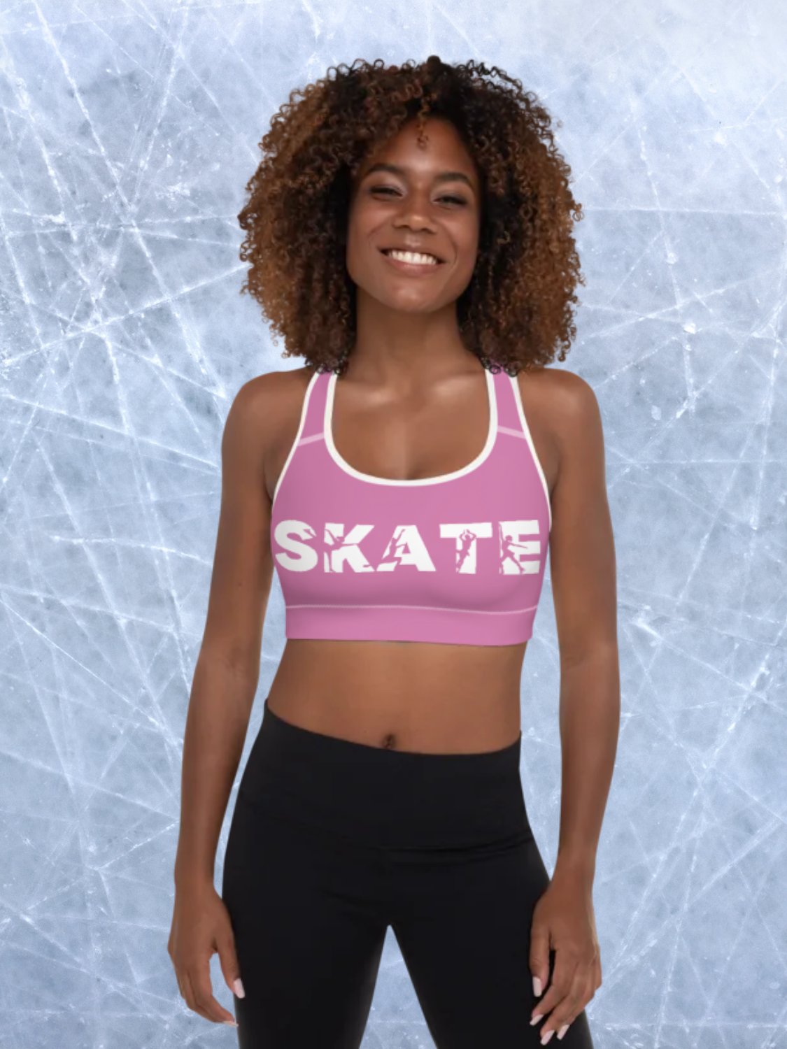 Pink SKATE Sports Bra product image (1)