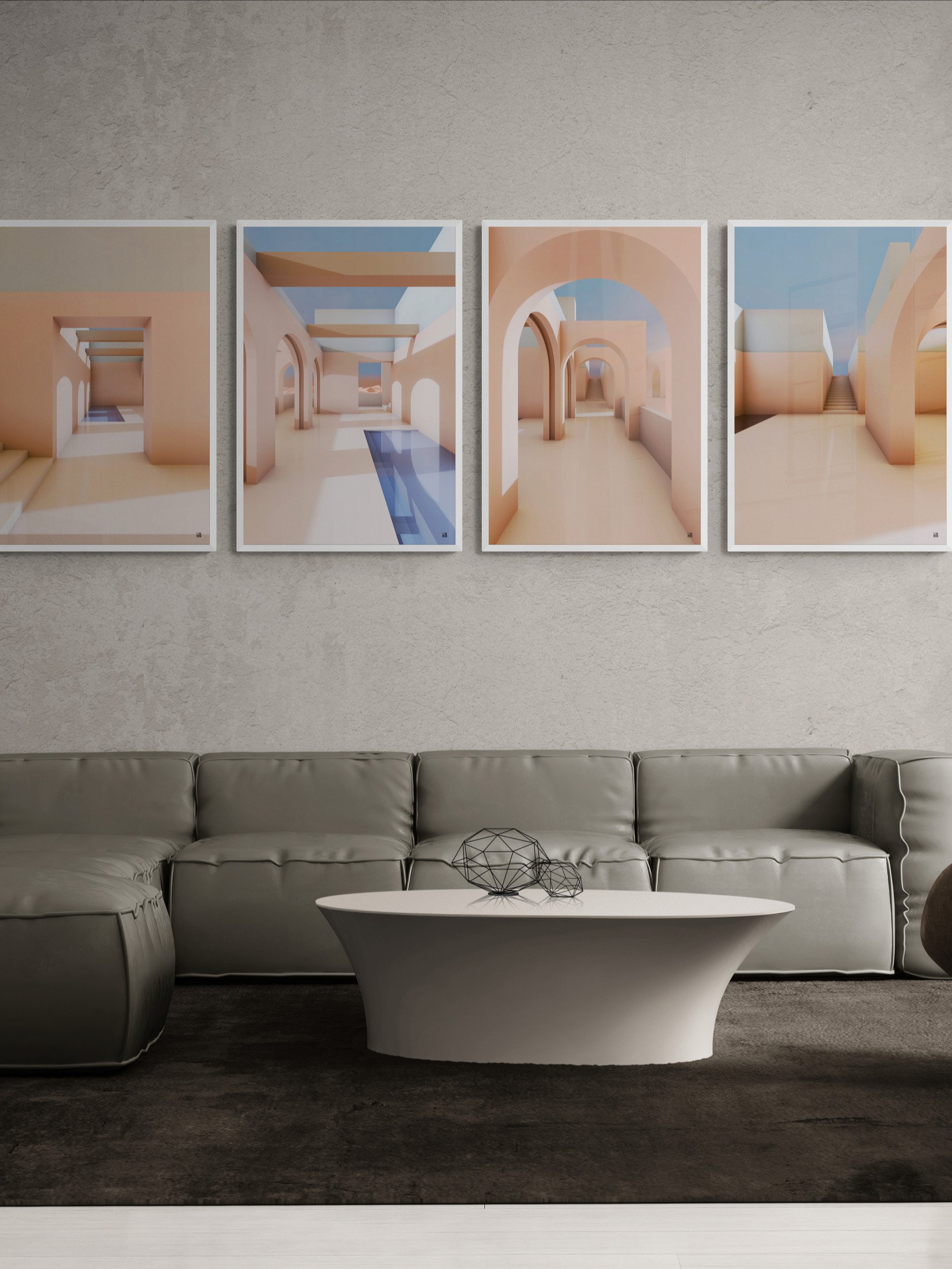 Architectural Landscape - Sand Palace 04 24"x36" product image (6)